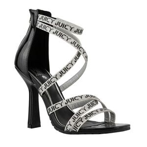 Juicy Couture Rhinestone Black High Heels